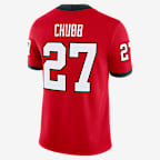 Jersey universitario Nike Dri-FIT Game para hombre de los Georgia Bulldogs