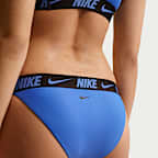Parte inferior del bikini con bandas para mujer Nike Swim