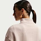 Nike Sportswear Fleece-Oberteil in Oversize mit Viertelreißverschluss für Damen