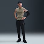 나이키 프로 남성 드라이 핏 타이트 민소매 피트니스 탑