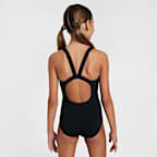 Traje de baño de una pieza Nike Swim HydraStrong para niña talla grande