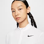 ナイキ ビクトリー ウィメンズ Dri-FIT 1/4ジップ ゴルフトップス