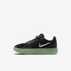 LeBron Witness X Little Kids' Basketball Shoes - Black/Barely Volt/Steam/Metallic Silver