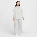 Nike Sportswear Chill Poplin Women's Loose Mid-Rise Woven Striped Trousers