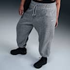 Överdimensionerade sweatpants med hög midja Nike Sportswear Phoenix Fleece för kvinnor (Plus Size)
