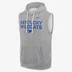 Kentucky Sideline Men's Nike Dri-FIT College Sleeveless Pullover Hoodie