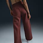 Nike Sportswear Phoenix Fleece Women's High-Waisted Wide-Leg Logo Pants