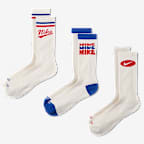 Nike Everyday Plus Crew Socks (3 Pairs) - Multi-Colour