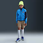 Tottenham Hotspur Academy Pro Üçüncü Nike Dri-FIT Total 90 Anthem Genç Çocuk Futbol Ceketi