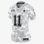 Jersey Nike Dri-FIT de la NFL Limited para mujer Micah Parsons Dallas Cowboys Salute to Service - Blanco