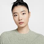 ナイキ スポーツウェア フェニックス コージー ブークレ ウィメンズ タイト ロングスリーブ ニット トップ