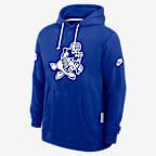 Dallas Cowboys Primetime Logo Club Men's Nike NFL Pullover Hoodie - Royal