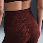 Nike Zenvy Women's High-Waisted 7/8 Printed Leggings