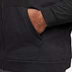 Męska bluza z kapturem i zamkiem na całej długości Dri-FIT Nike Dry