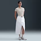 ナイキ スポーツウェア チル ニット ウィメンズ クロップド Tシャツ