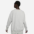Sudadera oversized de cuello redondo de tejido Fleece para mujer Nike Sportswear Phoenix