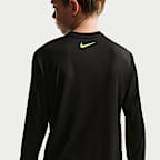 Nike Swim Hydroguard Big Kids' (Boys') Dri-FIT UV Long Sleeve Top
