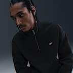 Haut en Fleece à 1/4 de zip Nike Solo Swoosh pour homme