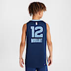 Memphis Grizzlies 2023/24 Icon Edition Nike Swingman NBA-jersey voor kids