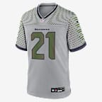 Devon Witherspoon Seattle Seahawks Rivalries Collection Men’s Nike NFL Game Jersey - Grey