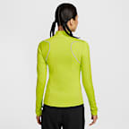 나이키 스위프트 여성 써마 핏 ADV 리플렉티브 액센트 쿼터집 러닝 탑