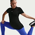 Nike (M) One 7/8-Leggings mit hohem Bund und Taschen für Damen (Schwangere und Mütter)