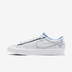 Nike SB Blazer Low Pro GT Premium Men's Shoes - Summit White/Summit White/White/Game Royal