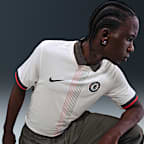 Jersey de fútbol Nike Dri-FIT Replica para hombre Chelsea FC visitante 2025/26 Stadium