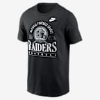 Las Vegas Raiders Rewind Essential Men's Nike NFL T-Shirt - Black