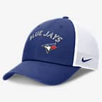 Toronto Blue Jays Evergreen Wordmark Club Men's Nike MLB Adjustable Hat - Royal