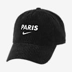 Paris Saint-Germain Nike Soccer Corduroy Cap - Black