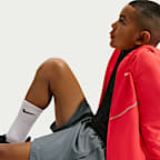 Shorts de entrenamiento Dri-FIT para niños talla grande Nike Miler