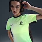 Australia Academy Pro Women's Nike Dri-FIT Football Pre-Match Short-Sleeve Top