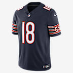 Caleb Williams Chicago Bears Men's Nike Dri-FIT NFL Stitched Limited Jersey - Navy