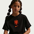 Netherlands Premium Goalkeeper Big Kids' Nike Soccer T-Shirt