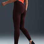 Leggings de cintura alta sin costura delantera de 7/8 para mujer Nike Universa