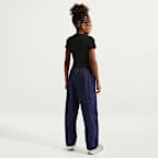 Nike Sportswear Older Kids' (Girls') Slim Cropped Ribbed T-Shirt