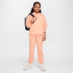 Sudadera con gorro sin cierre oversized para niños talla grande Nike Sportswear Club Fleece