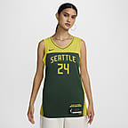 Jersey Nike Dri-FIT WNBA Victory Jewell Loyd Storm Explorer Edition - Abeto/Amarillo strike