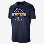 Playera de entrenamiento Nike de la NBA para hombre New Orleans Pelicans
