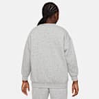 Nike Sportswear Club Fleece Big Kids' Oversized Sweatshirt (Extended Size)