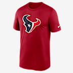 Houston Texans Legend Logo Men's Nike Dri-FIT NFL T-Shirt - Red