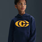 Sudadera con gorro sin cierre de tejido Fleece para niños talla grande Caitlin Clark