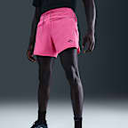 Shorts de correr Dri-FIT ADV de 13 cm con forro de ropa interior para hombre Nike Trail Second Sunrise