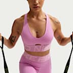 Bra deportivo con almohadillas de media sujeción para mujer Nike Pro Sculpt