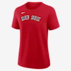 Camiseta Nike de la MLB para mujer Jarren Duran Boston Red Sox - Rojo