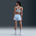 나이키 인디 하이 서포트 여성 패드 지퍼 프런트 스포츠 브라