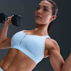 Nike Indy Yüksek Destekli Pedli Önü Fermuarlı Kadın Spor Sütyeni