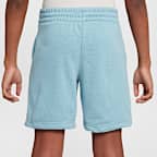 Shorts de French Terry para niños talla grande Nike Sportswear Club