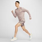 เสื้อวิ่งซิปสั้นผู้ชาย Nike Stride "Eliud Kipchoge" Dri-FIT